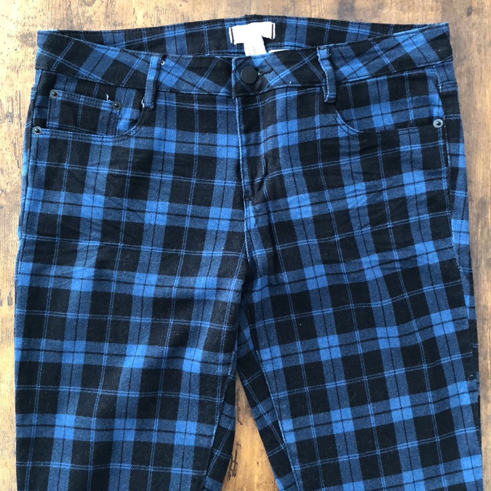 Forever 21 plaid jeans
